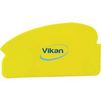 Vikan 40516 Flexible Hand Scraper, Yellow, 6-1/2" W x 3-3/4" L