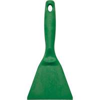 Vikan 69632 High Temperature Large Hand Scraper, Green, 4-1/4" W x 9-3/8" L