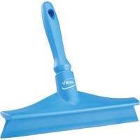 Vikan 71253 Raclette ultra hygi&eacute;nique pour paillasse, 10", Bleu