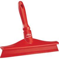 Vikan 71254 Ultra Hygiene Bench Squeegee, 10", Red