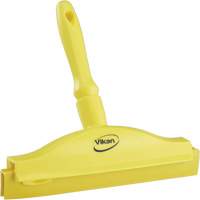 Vikan 77116 Raclette &agrave; lame double ultra hygi&eacute;nique, 10", Jaune