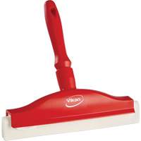 Vikan 77514 Foam Blade Bench Squeegee, 10", Red