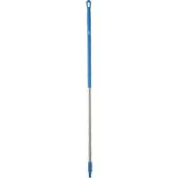 Vikan 29393 Manche, Balai/Brosse/Support &agrave; tampon/Grattoir/Raclette, Bleu, Ergonomique, 59" lo