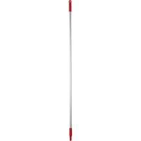 Vikan 29594 Manche de base, Balai/Grattoir/Raclette, Rouge, Standard, 57" lo