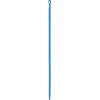 Vikan 29643 Ultra Hygiene Handle, Broom/Brush/Pad Holder/Scraper/Squeegee, Blue, Ergonomic, 67" L