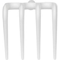 Vikan 56915 Fourche hygi&eacute;nique, Plastique, Blanc