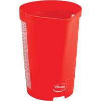 Vikan 60004 Measuring Jug, Plastic, Red, 65 oz.