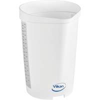 Vikan 60005 Cruche gradu&eacute;e, Plastique, Blanc, 65 oz