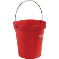 Vikan 56884 Pail, Red, 1.5 US Gal.