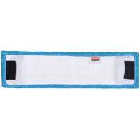 Adaptable Flat Mop Pad, Finishing, Microfibre, 5-1/2" x 19-1/2"  JP133 | TENAQUIP