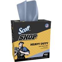 Scott 54014 Shop Towels, Heavy-Duty, 16-4/5" L x 8-1/3" W