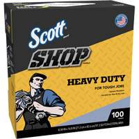 Scott 54014 Shop Towels, Heavy-Duty, 16-4/5" L x 8-1/3" W