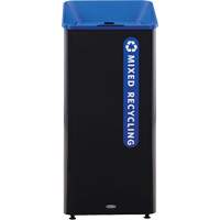Rubbermaid 2078980 Sustain Mixed Recycling Container, Bulk, Plastic, 23 US gal.