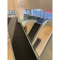 Edgewood Matting EVR202010 Everest Indoor/Outdoor Matting, Wiper/Scraper, 6-5/6' x 10' x 1/2", Charcoal