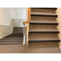 Edgewood Matting RNR201020 Ranier Commercial Entrance Matting, Wiper/Scraper, 3-1/2' x 20' x 3/8", Charcoal