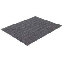 Edgewood Matting HBN270310 Herringbone Matting, Wiper/Scraper, 3' x 10' x 1/4", Dark Grey