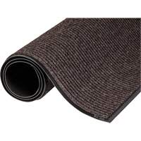 Mat Tech 3LM4618 Tapis d'entr&eacute;e Prorib, Essuie-pieds/grattoir, 4' x 6' x 5/16", Brun