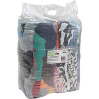 RMP Maintenance Products JP783 Recycled Material Wiping Rags, Cotton, Mix Colours, 25 lbs.
