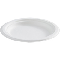 Round Fibre Compostable Plate JP813 | TENAQUIP