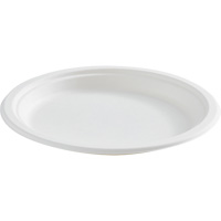 Assiette ronde en fibre compostable JP814 | TENAQUIP