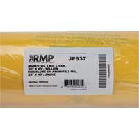 Produits d’entretien RMP JP937 Doublures pour d&eacute;chets dangereux, Amiante, 40" lo x 26" la, 3 mils