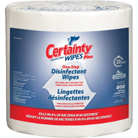 Certainty 99000 Lingettes d&eacute;sinfectantes, 7-9/10" x 5-9/10", 800 lingettes