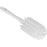 Vikan 5382805 Medium Brush with Handle, Stiff Bristles, 17" Long, White