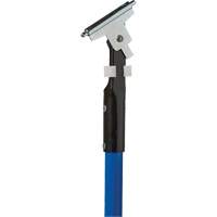 M2 Professional DF-CL60F Manche bleu pour vadrouille &agrave; &eacute;pousseter Clipper, Fibre de verre, 1" dia, 60" lo