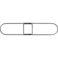 M2 Professional DF-CL524 Cadre pour vadrouille &agrave; &eacute;pousseter Clipper, 24", M&eacute;tal