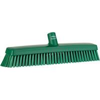 Vikan 31752 T&ecirc;te de balai-brosse, Crins Fin/Ferme, 16-1/2", Polyester/Polypropyl&egrave;ne, Vert