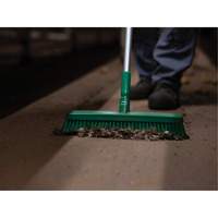 Vikan 31752 T&ecirc;te de balai-brosse, Crins Fin/Ferme, 16-1/2", Polyester/Polypropyl&egrave;ne, Vert