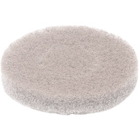 Motor Scrubber 211763 Diamond Twister Floor Pad, Polish, White