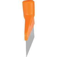 Vikan 29087 Table & Floor Scraper, Orange, 9-3/5" W x 1-1/5" L