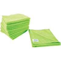 RMP Maintenance Products JQ716 Dusting & Cleaning Cloth, Microfibre, Green