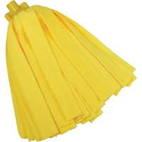 Vikan 37006 Socket Mop, Yellow, Microfibre, Cut Style