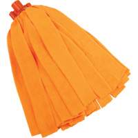 Vikan 37007 Socket Mop, Orange, Microfibre, Cut Style