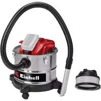 Einhell 2361701 Aspirateur &agrave; cendres sans fil (outil seulement), 18 V, Capacit&eacute; 4 gal.