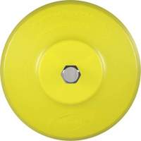 Vikan 87006 HyDrive Round Drill Brush, Extra Stiff Bristles, 3-1/10" Long, Yellow