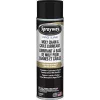 Sprayway SPRA291 Pro Line Moly Chain & Cable Lubricant, Aerosol Can