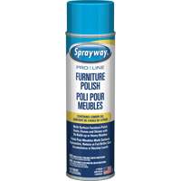 Sprayway SPRA811 Polissage pour mobilier Pro Line avec huile de citron, 19 oz., Canette a&eacute;rosol