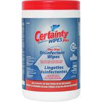 Certainty 96200 Lingettes d&eacute;sinfectantes, 200 lingettes