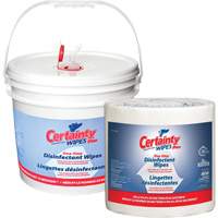 Certainty STR99B Plus Disinfectant Wipes with Bucket Dispenser