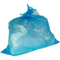 Produits d’entretien RMP JR063 Sacs &agrave; d&eacute;chets de calibre industriel, Fort, 30" la x 38" lo, 0,9 mils, Bleu, Capacit&eacute; 88 L (20 gal.)
