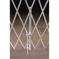 Illinois Engineered Products SSG565L Barri&egrave;res de s&eacute;curit&eacute; galvanis&eacute;es repliables, Repliable simple fixe, 5' lo x 6' h d&eacute;ploy&eacute;