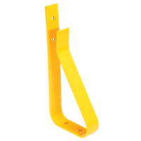 Vestil GR-H2R-SP Rail Post, Steel, 10-3/4" L x 24" H, Yellow