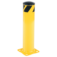 Vestil BOL-24-5.5 Safety Bollard, Steel, 24" H x 5-1/2" W, Yellow