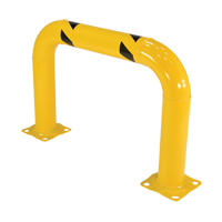 High Profile Machinery Guards, 3' W x 2' H, Yellow  KA108 | TENAQUIP