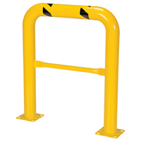 Vestil HPRO-36-42-4 High Profile Machinery Guards, 3' W x 3.5' H, Yellow