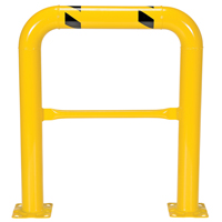 Vestil HPRO-36-42-4 High Profile Machinery Guards, 3' W x 3.5' H, Yellow