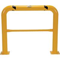 High Profile Machinery Guards, 4' W x 3.5' H, Yellow  KA111 | TENAQUIP